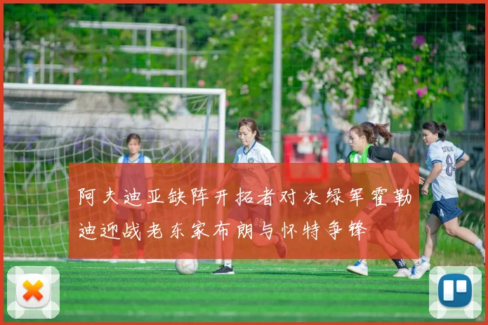 阿夫迪亚缺阵开拓者对决绿军霍勒迪迎战老东家布朗与怀特争锋